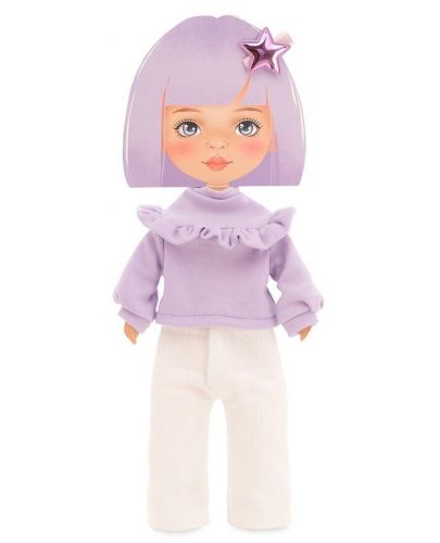 Комплект дрехи за кукла Orange Toys Sweet Sisters - Лилав пуловер - 2