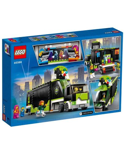Конструктор LEGO City - Камион за игрален турнир (60388) - 2
