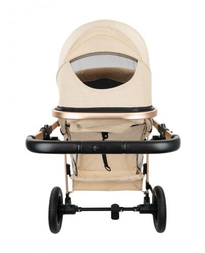 Комбинирана детска количка Kikka Boo - Kaia, 3 в 1, Beige - 11