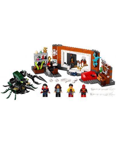 Конструктор Lego Marvel Super Heroes - Спайдърмен в работилницата (76185) - 3