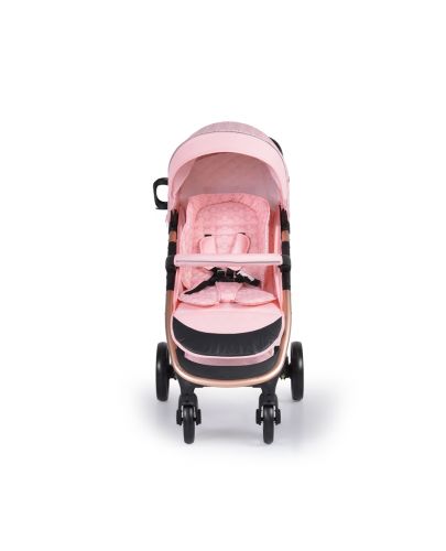 Комбинирана детска количка Cangaroo - Noble 3 в 1, розова - 4