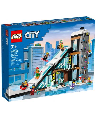 Конструктор LEGO City - Център за ски и катерене (60366) - 1