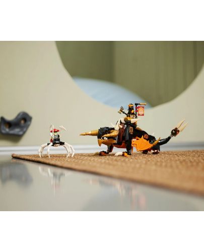 Конструктор LEGO Ninjago - Земният дракон на Коул (71782) - 7