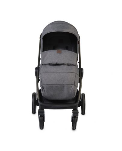 Комбинирана детска количка Cangaroo - Macan 2 в 1, сива - 3