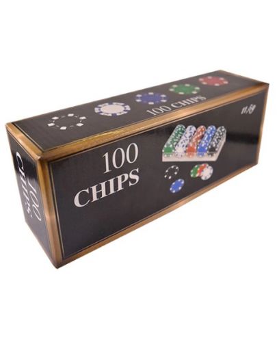 Комплект Modiano - 100 покер чипа,  11.5 g - 2