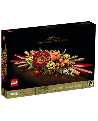 Конструктор LEGO Icons - Dried Flower Centerpiece (10314) - 1