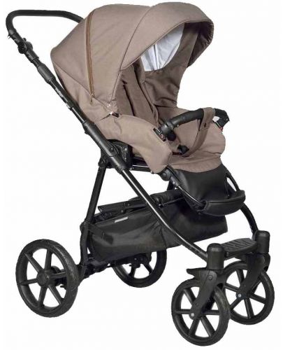 Комбинирана детска количка 2в1 Baby Giggle - Broco, кафява - 3
