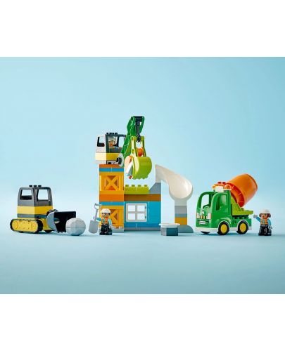 Конструктор LEGO Duplo - Строителна площадка (10990) - 8
