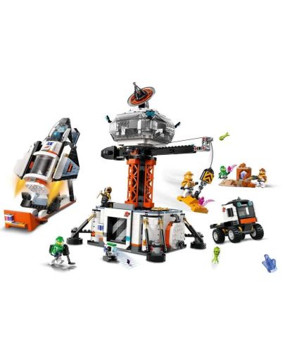 Конструктор LEGO City - Космическа база и ракетна площадка (60434) - 2