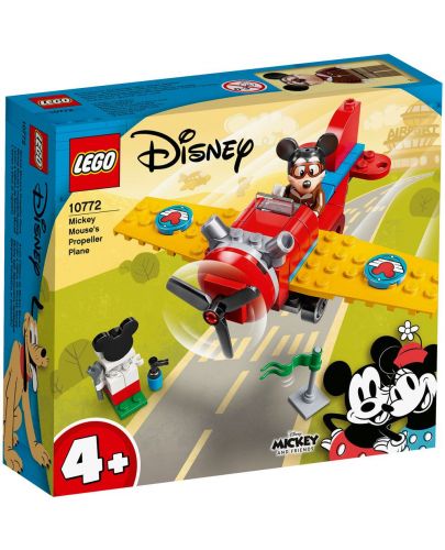 Конструктор Lego Mickey and Friends - Витловият самолет на Mickey (10772) - 1