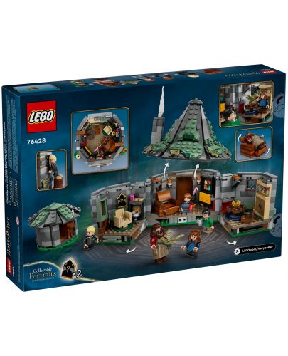 Конструктор LEGO Harry Potter - Колибата на Хагрид: неочаквано посещение (76428) - 9
