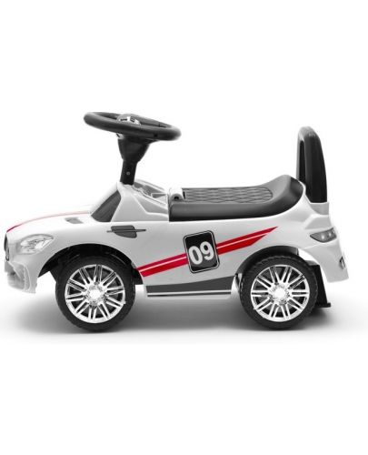 Кола за яздене Baby Mix - Racer, бяла - 2