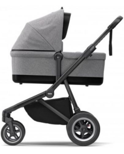 Комбинирана бебешка количка 2 в 1 Thule - Sleek, Grey Melange - 3