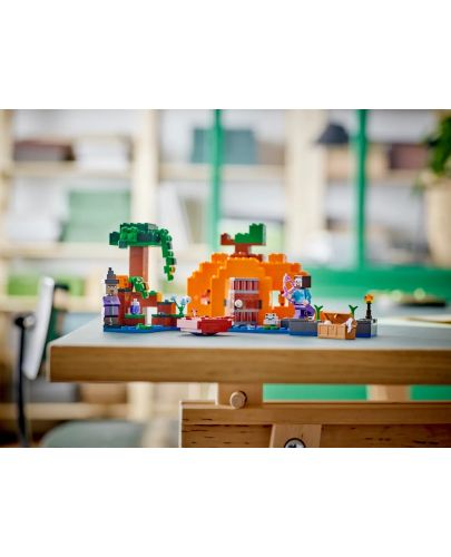 Конструктор LEGO Minecraft - Фермата за тикви (21248) - 6