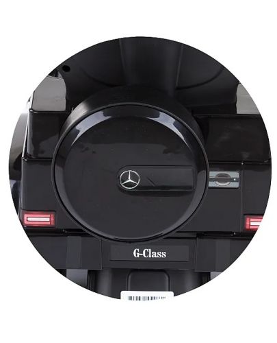 Кола за яздене с дръжка Chipolino - Mercedes G350d, черна - 8