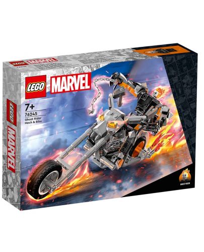 Конструктор LEGO Marvel Super Heroes - Мотор и робот на Призрачния ездач (76245) - 1