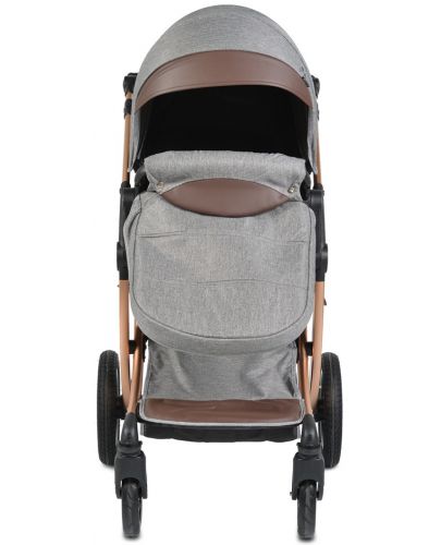 Комбинирана детска количка Moni - Sofie, тъмносива - 3