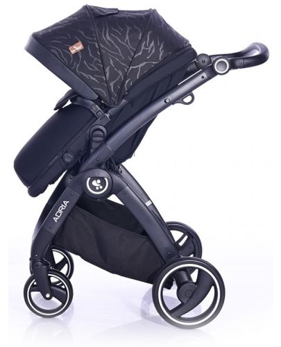 Комбинирана детска количка Lorelli - Adria, Black - 8