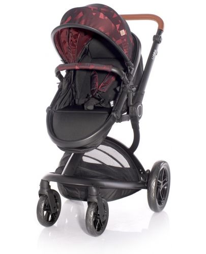Комбинира детска количка Lorelli - Lumina, Red - 3