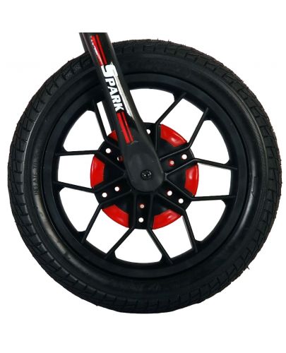 Колело за баланс QPlay - Spark Wheels, червено - 3