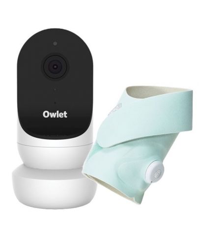 Комплект Owlet - Умен чорап и безжична Wi-Fi камера Smart Sock 3, Cam Bundle - 1