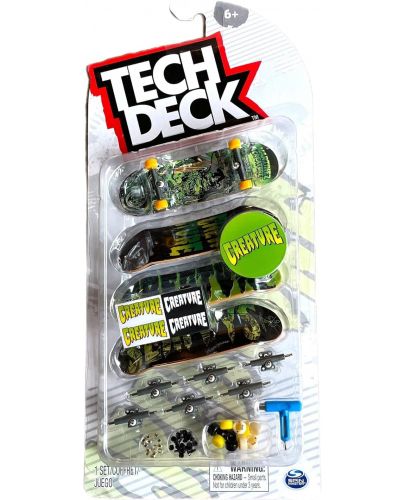 Комплект скейтборди за пръсти Tech Deck - Creature - 1