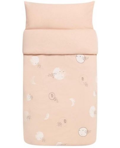 Комплект детски чаршафи Baby Clic - Nuit Pink, 60 х 120 cm - 1