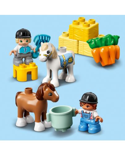 Конструктор Lego Duplo Town - Конюшня и грижи за понита (10951) - 8