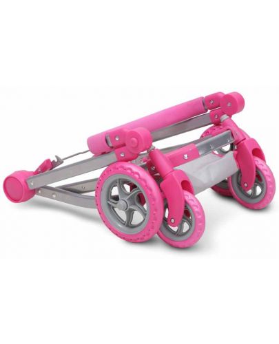Количка за кукла Moni Toys - Pink rose - 8