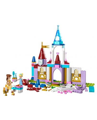 Конструктор LEGO Disney - Disney Princess, Твочески замъци (43219) - 2