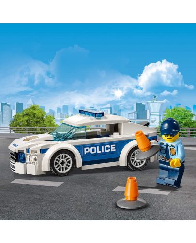 Конструктор Lego City - Полицейска патрулна кола (60239) - 7