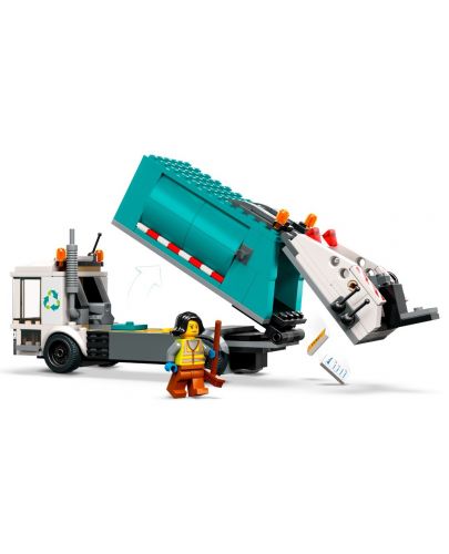 Конструктор LEGO City - Камион за рециклиране (60386) - 4