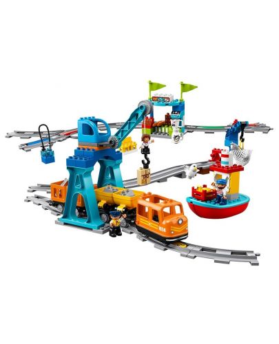 Конструктор LEGO Duplo - Товарен влак (10875) - 3