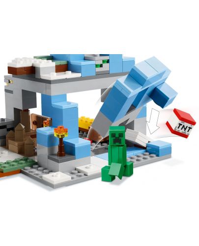Конструктор LEGO Minecraft - Замръзналите върхове (21243) - 5