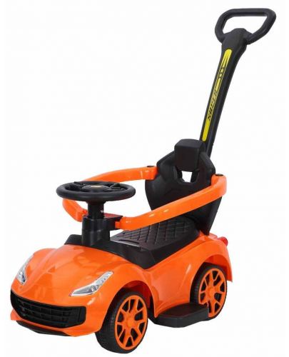 Кола за возене Ocie - Ride-On B Super, с родителски контрол, oранжева - 1