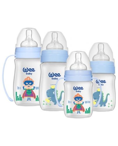 Комплект шишета за хранене Wee Baby - Classic+ - 1