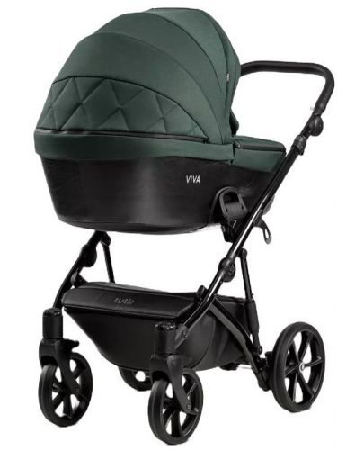 Комбинирана количка 2в1 Tutis - Viva 4 Lux, Emerald - 3
