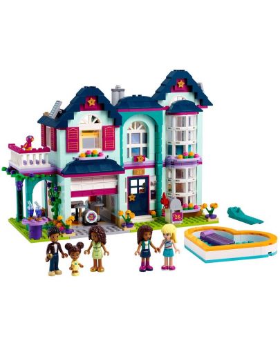 Конструктор Lego Friends - Семейната къща на Aндреа (41449) - 4