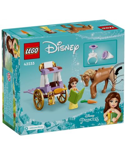 Конструктор LEGO Disney - Каретата на Бел (43233) - 8