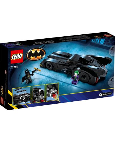 Конструктор LEGO DC Batman - Батмобил: Батман срещу Жокера (76224) - 7