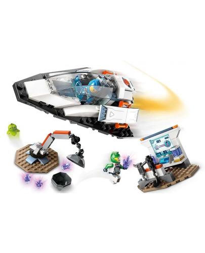 Конструктор LEGO City - Космически кораб и откритие на астероид (60429) - 3