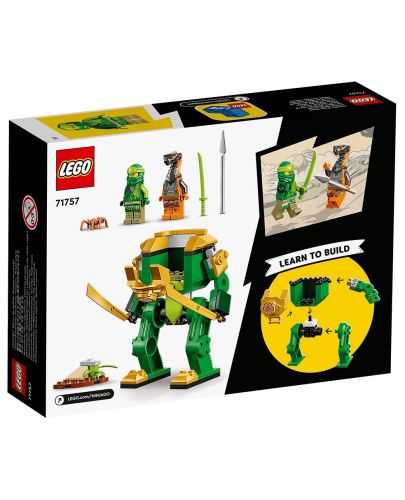 Конструктор Lego Ninjago - Роботът нинджа на Lloyd (71757) - 2