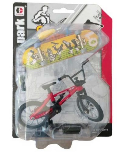 Комплект фингърборди Donbful - Скейтборд и колело BMX, асортимент - 2