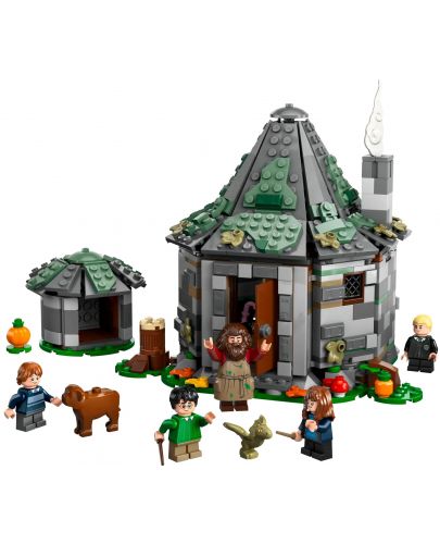 Конструктор LEGO Harry Potter - Колибата на Хагрид: неочаквано посещение (76428) - 2