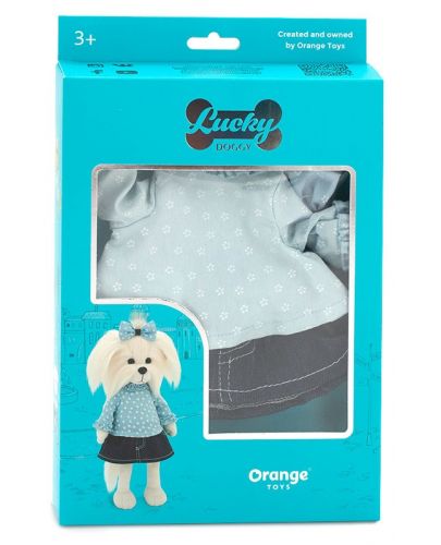 Комплект дрехи за кукла Orange Toys Lucky Doggy - Дънково лято - 4