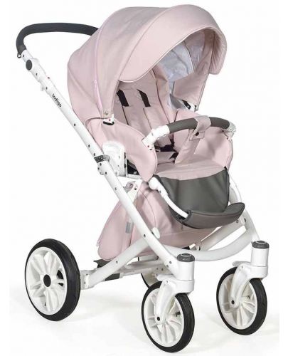 Комбинирана детска количка 2в1 Baby Giggle - Porto, розова - 3