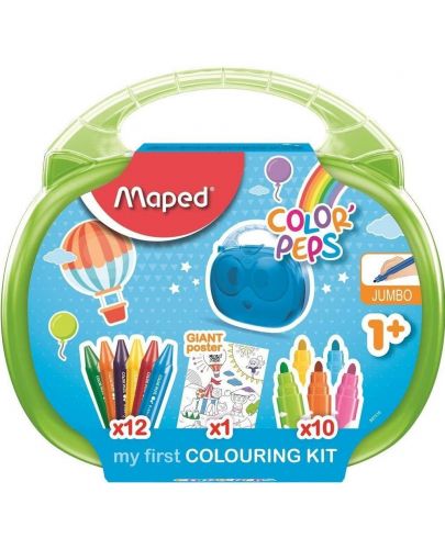 Комплект за рисуване Maped Color Peps - Еarly Age, 23 части, асортимент - 2