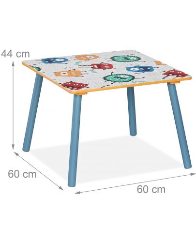 Комплект детска маса с 2 столчета Ginger Home - Ghosts - 3