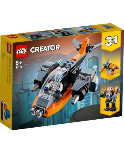 Конструктор LEGO Creator - Кибер дрон (31111) - 1