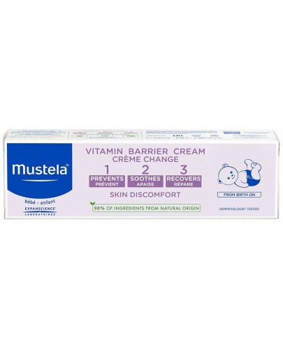 Крем против подсичане Mustela, 1-2-3, 100 ml - 2